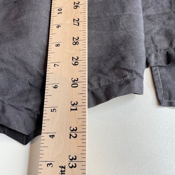 Cupcake International Linen Ombre Topper With Acrylic Buttons, L - Picture 11 of 12